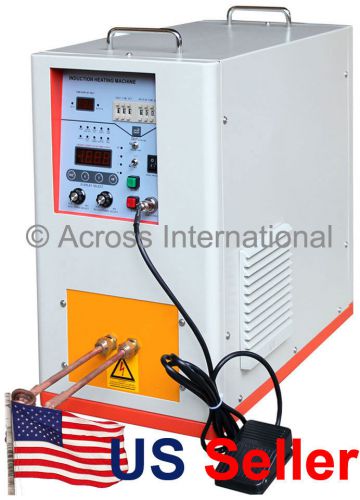 10kw 100-500khz hi-freq solid state compact induction heater melting furnace for sale
