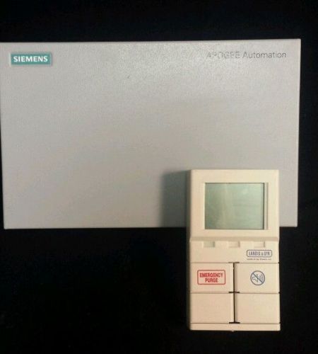 Siemens fume hood controller 537-899 and panel monitor for sale