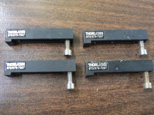 Lot of 4 Thorlabs 973/579-7227 Mount Brackets Slide Stage Assembly Free Shipping