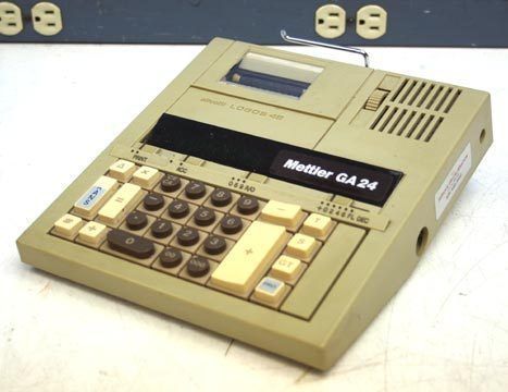 Mettler Toledo GA24 Calculator Printer / Olivetti Logos