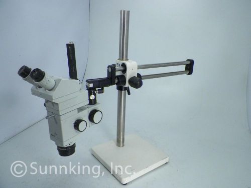 Askmnia SMC-4 StereoZoom Microscope w/ Boot Stand &amp; Planachromat 1X Objective