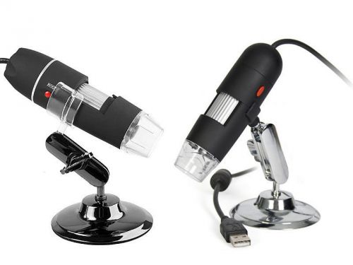 Microscope 50X~500X Digital Magnifier HD CMOS high DSP 2.4 bit 2.0MP USB 8 light