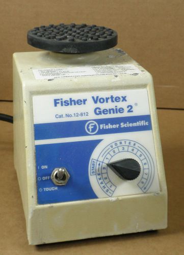 Fisher scientific vortex genie 2 g-560 with plate top *broken plate* for sale