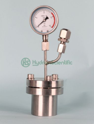 50mL 10Mpa PTFE Lined Hydrothermal Acid Digestion Reactor/Gauge and Rupture Disk