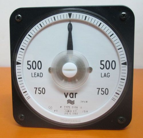 Yokogawa var meter type 2106 3 phase 4 wire voltage balance for sale