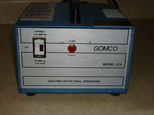Gomco Model 270 Gastric Drainage Pump
