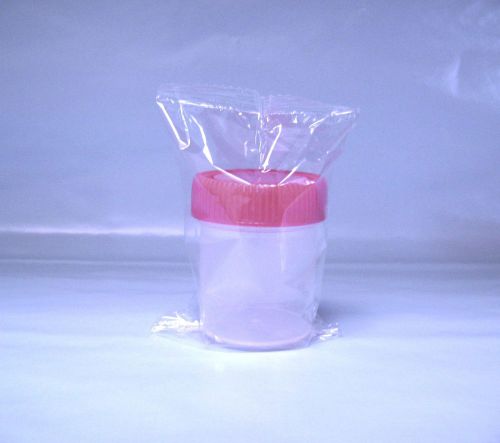 Sterile Urine Collection Sample Specimen Bottle Container Cup 60mL 60 mL (10)