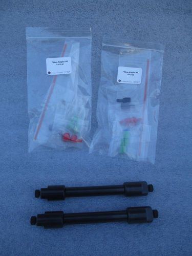 #w456 lot/2 perseptive biosystems 4.6mm d 100mml peek column fitting adapter kit for sale