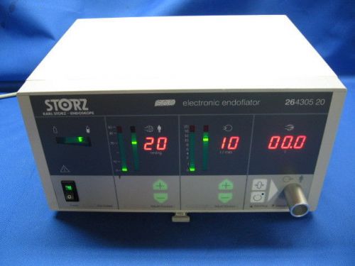 Storz 26430520 endoscope insufflator / endoflator 264305 20 for sale