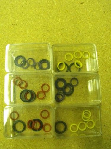 OLYMPUS O-RINGS SEALS 6 SMALL CONTAINERS 5 PACKS MAJ-690 CAPS  5829500 NEW
