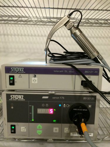 Karl Storz Intubation System 8600N with Telecam 20212120 &amp; Xenon Light 175