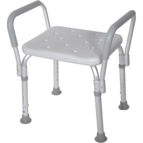 Bath bench with padded arms - without back for sale