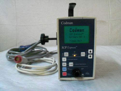 Codman ICP Express 82-6634 Monitoring System Just Performance Checked Free Ship!