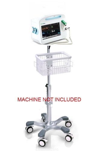 Roll mobile stand for welch allyn connex 6300/6400/6500 monitor big wheel usa for sale