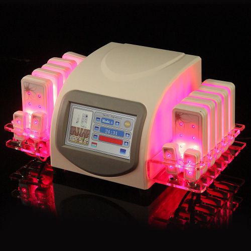 Mini diode laser lipolysis fast cellulite reduction lipo laser lllt spa machine for sale