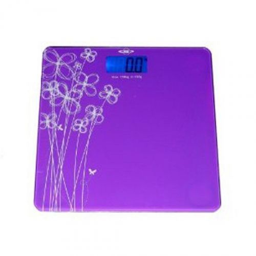 Venus svas-88 thick glass weighing scale(digital)glass ( purple11 x 11 inches ) for sale