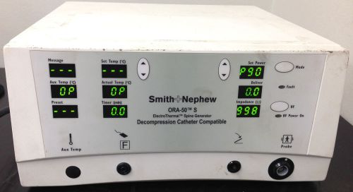 Smith &amp; Nephew ORA-50 S Electric Thermal Spine Generator  REF 7209605