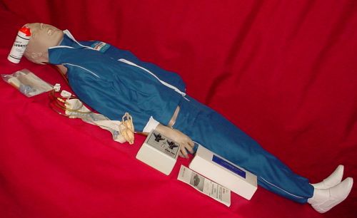 Nasco-Life Form Airway Larry LF 03953U Resuscitation System Full Body Manikin