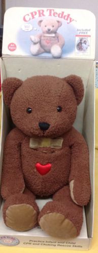 New CPR Teddy First Aid Bear Caregiver Learn &amp; Practice