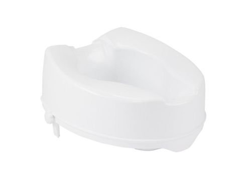 Drive Medical Raised Toilet Seat with Lock, White, 6 Inches