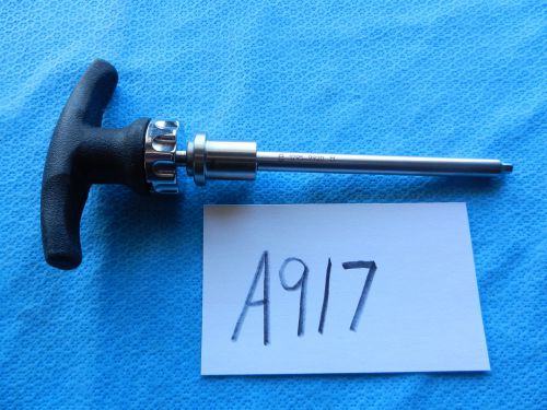 Ebi orthopedic qc ratcheting cannulated t-handle with 4.0mm hex driver for sale