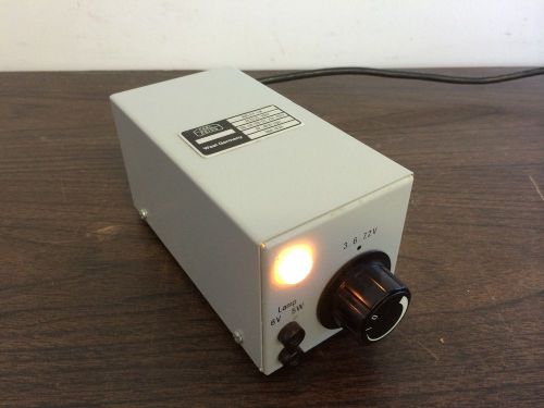 Carl Zeiss 6v, 5w Power Supply, model 392522-9902. MINT CONDITION. NO RESERVE.