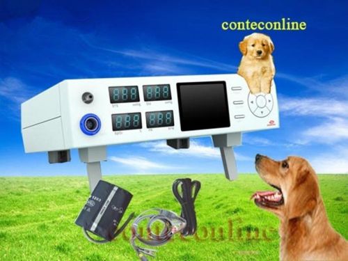 Vet veterinary pets tabletop vital sign monitor spo2 nibp pr vet cms5000b for sale