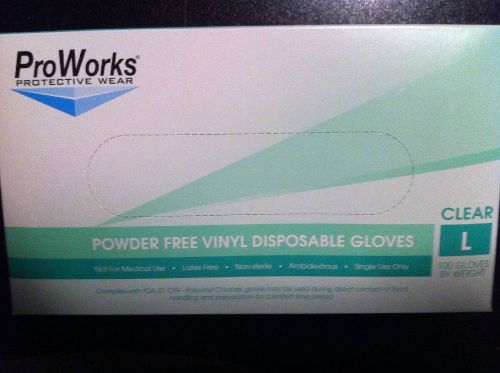 ProWorks Vinyl Disposable Gloves
