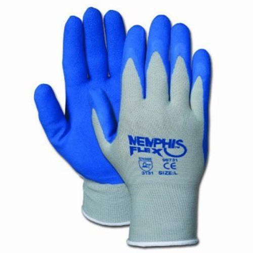 Seamless Nylon Knit Glove, Latex Dipped, Small, 12 Pairs (MCR 96731S)