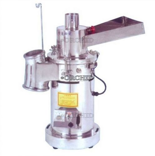 Automatic table-type continuous feeding herb mill grinder pulverizer 20kg/h for sale
