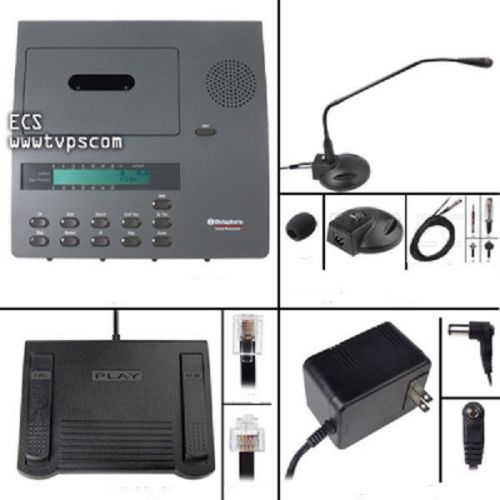 Dictaphone 2750 hands free standard cassette desktop dictator for sale