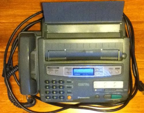 Panasonic kx-f750 fax machine telephone &amp; digital answering system - works ! for sale