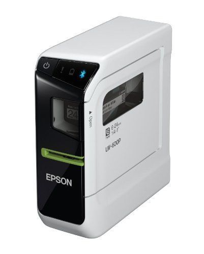 Epson LabelWorks LW-600P App-enabled Portable Label Printer Label Maker Printing
