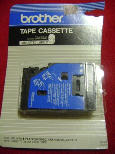 brother tc-10 tape cassettes tc10 P- Touch Label