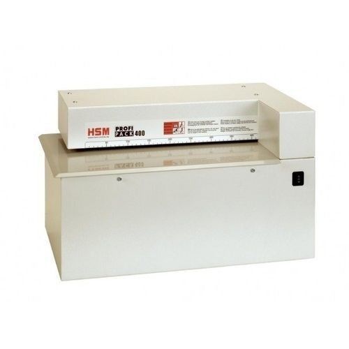 Hsm profipack 400 tabletop cardboard shredder perforator free shipping warranty for sale