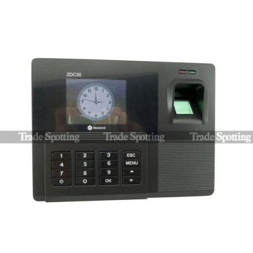 New realand zdc30 fingerprint time attendance clock employee payroll recorder for sale