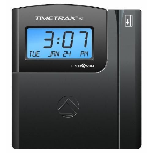 Pyramid TTEZ Automated Swipe Card Time Clock System New