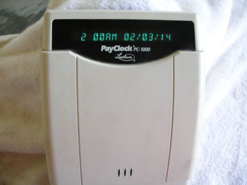 Lathem Pay Clock PC1000