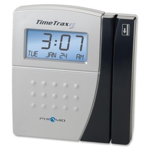 Pyramid TTEZEK Time/Attendance System w/ Hardware/Software Blue/Silver