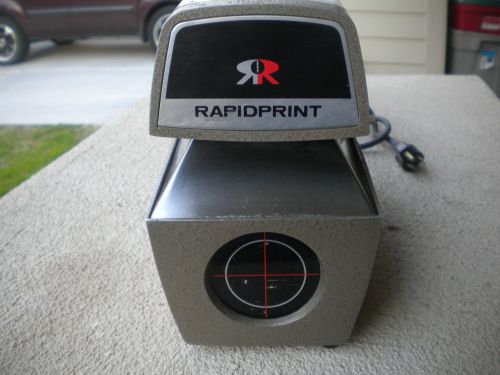 Rapidprint AR-E Time Date Stamp Time Clock