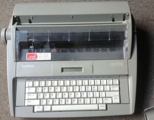 Brother Sx-4000 Portable Electronic Typewriter