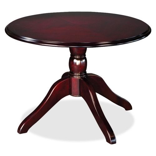 MLNTCR42MAH Round Table, 42&#034;x29-1/2&#034;, Mahogany