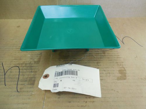 Meyn green 8&#034; plastic receiving bin 0587.0040.014.00 7-3/8&#034; x 7-1/2&#034; new for sale