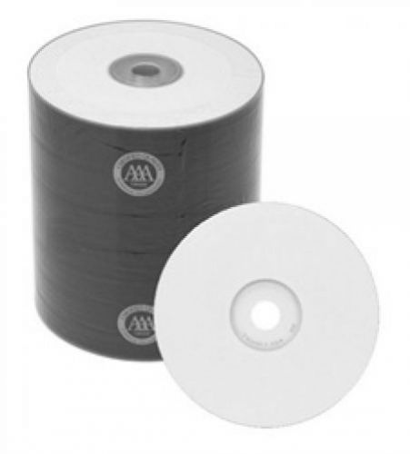 500 spin-x diamond certified 48x cd-r 80min 700mb white inkjet printable for sale