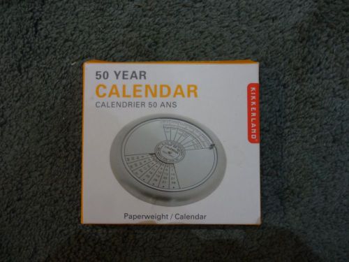 50 Year Calendar By Kikkerland