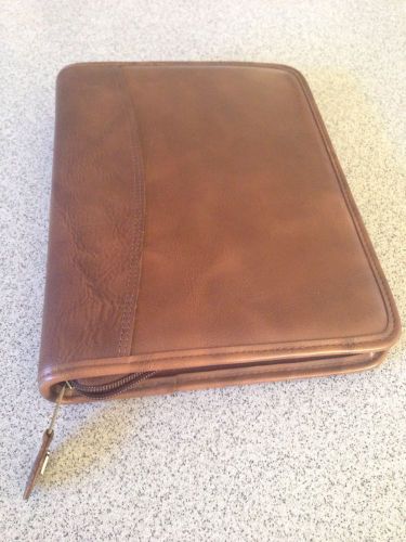 Blank Leather Planner