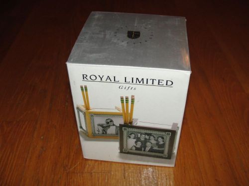Royal Limited Gifts Picture Frame Notepad Holder with Paper NEW
