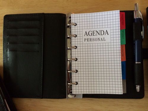 Personal Agenda Planner  Day Planner  Small Appointment Book