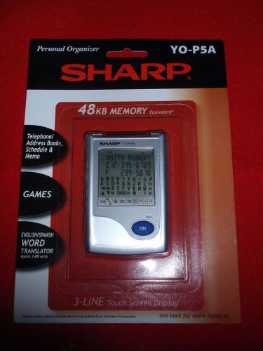 SHARP 48 kb Personal Organizer, Compact 3-line display, telephone/address books,