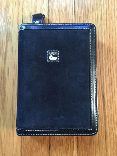 Dooney &amp; Bourke small day planner, organizer in Black